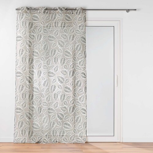 Douceur d intérieur Crna/bež prozirna zavjesa 140x280 cm Alma – Cijene