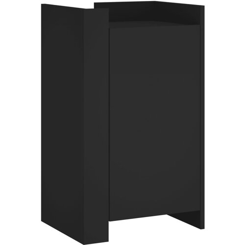 Maison Chic Komoda - Predalnik črna 45x35x75 cm inženirski les, (21716214) Slike