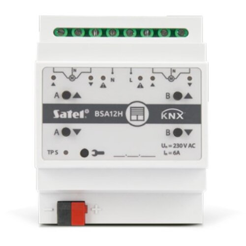 Satel KNX 2-Channel Louvre Actuator 230V AC KNX-BSA12H Cijene