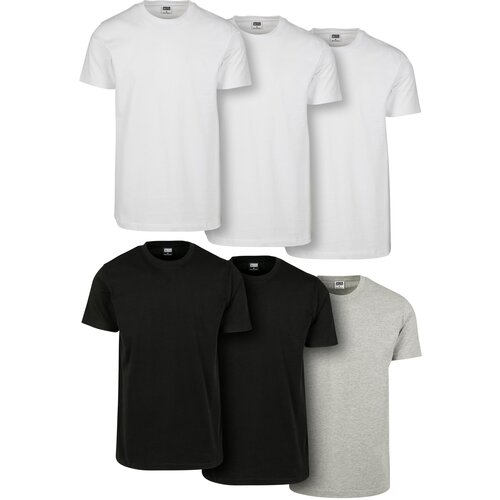 UC Men Basic T-shirt 6-pack wht/wht/wht/blk/blk/gry Cijene