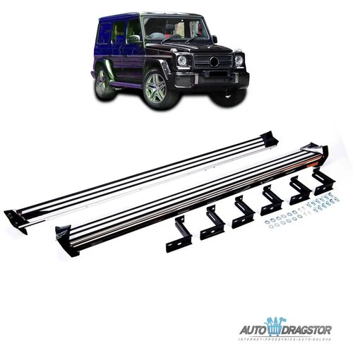  Mercedes g-class (W463) 1989- aluminijumsko bocno gazište kompletno sa delovima za montažu-set Cene