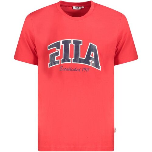 Fila Muška Majica Kratkih Rukava Crvena Cene