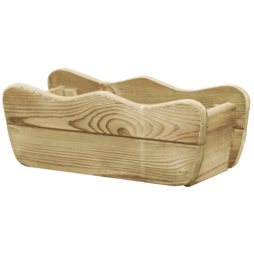 vidaXL Visoka greda 50x18x18 cm impregnirana borovina Cene