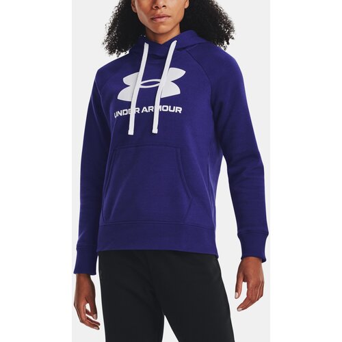 Under Armour Sweatshirt Rival Fleece Logo Hoodie-BLU - Women Slike