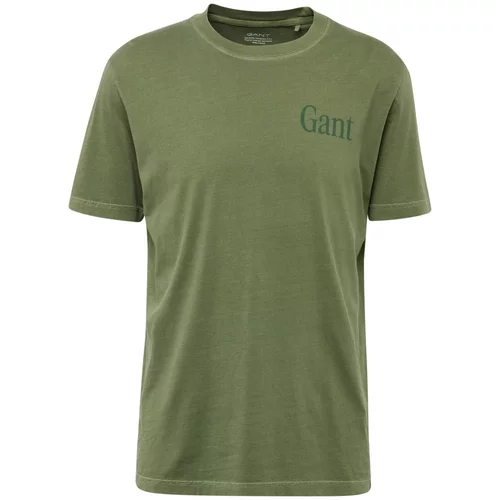Gant Majica zelena / temno zelena