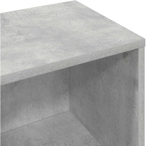  Kreveta s ladicama Betonski sivi 73,5 x 22,5 x 53,5 cm Slike