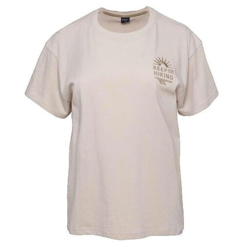 Hi-Tec Majice s kratkimi rokavi T-shirt coupe ample beige Bež Slike