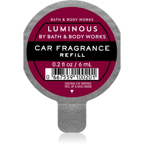 Bath &amp;amp; Body Works Luminous di&amp;scaron;ava za avto nadomestno polnilo 6 ml Slike
