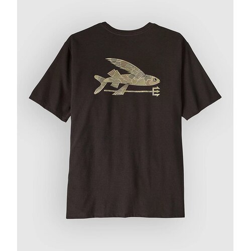 Patagonia Flying Fish Responsibili T-shirt den brown / coastal edge Cene