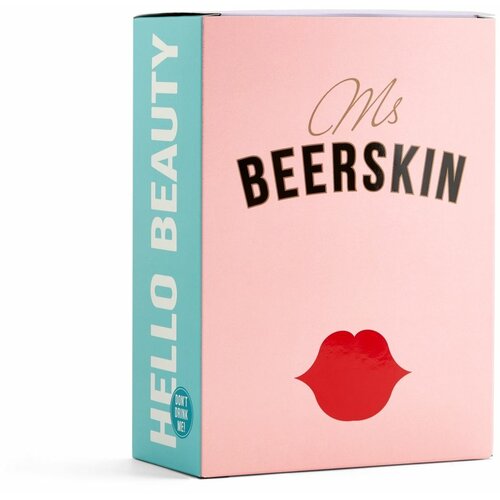 Beerskin hello beauty, gift set 2x440ml repair & volume shampoo + conditioner Slike