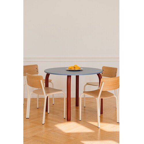 Noo.ma Okrugao blagovaonski stol &amp;oslash; 100 cm Meko &amp;ndash; Slike
