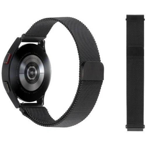 Chameleon Kovinski magnetni pa&amp;scaron;ček 20mm, črn, za pametno uro Slike