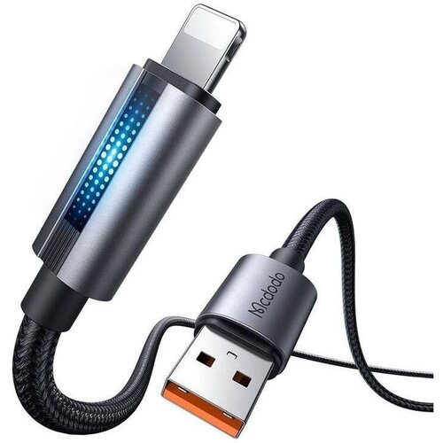 McDodo CA-5660 kabl 3A, usb-a na lightning, dužina 1,2m sa svetlom Cene