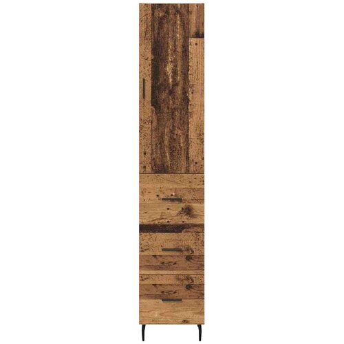  Kuhinjski ormarić Staro drvo 34 5 x 34 x 180 cm Konstruirano drvo Slike