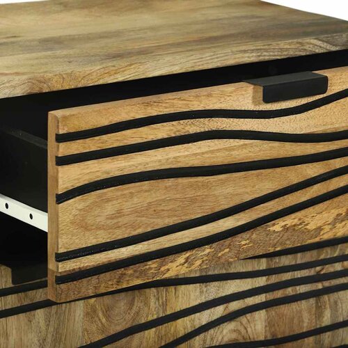  Noćni ormar Prirodna 50 x 33 x 60 cm Konstruirano drvo Slike
