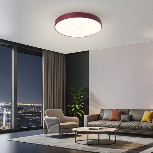  Brilagi-LED s prigu&amp;scaron;iva plafonsko LED svetlo POOL LED/60W/230V 3000-6000K 50 cm bordo + daljinski upravljač Slike