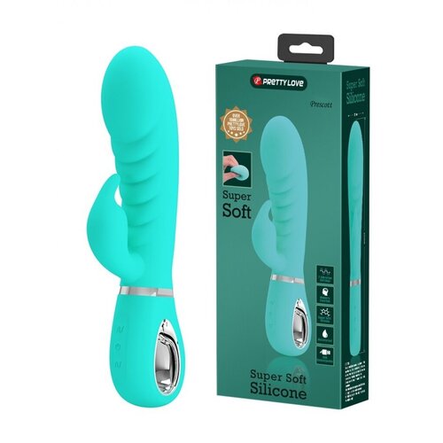  Vibrator Super Soft Prescott, 20cm, Zeleni Slike