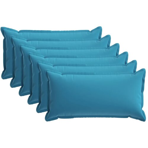  Presvlaka za jastuk 6 kom. HOUTEN Svjetloplava 40 x 80 cm - Svjetloplava 40 x 80 cm 6 Cijene