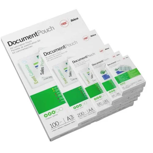 Gbc žepki za plastificiranje (67 x 99 mm), 125 mic, 100 kosov