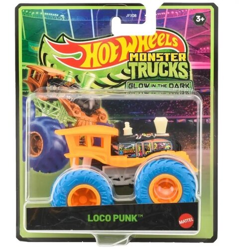Mattel Hot Wheels Monster Trucks Loco Punk autić koji svijetli u mraku 1/64 - Cijene