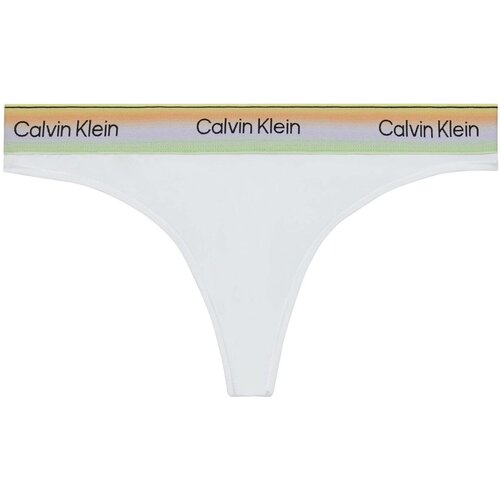 Calvin Klein Jeans Spodnje hlače Unlined Bralette Bela Slike