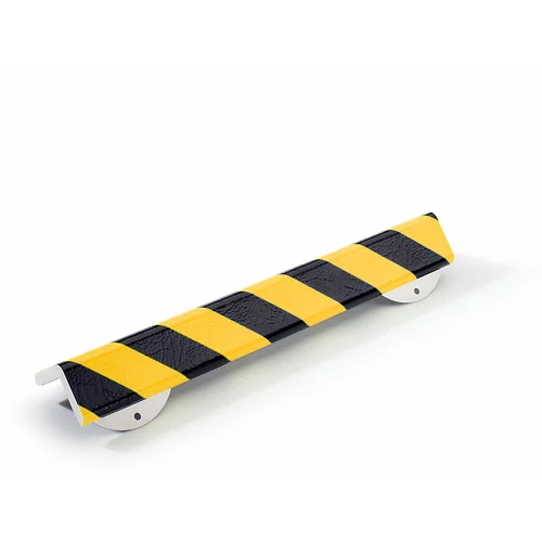 SHG Zaščita vogalov Knuffi®, z montažno letvijo, tip H+, kos 500 mm, črno / rumene barve