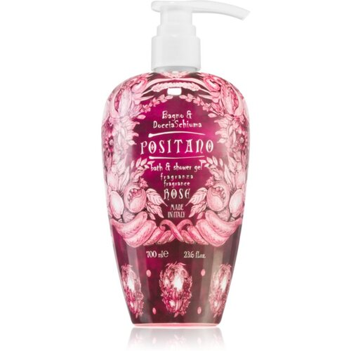 Le Maioliche Positano Rosa Damascena pena za prhanje za kopel 700 ml Cene