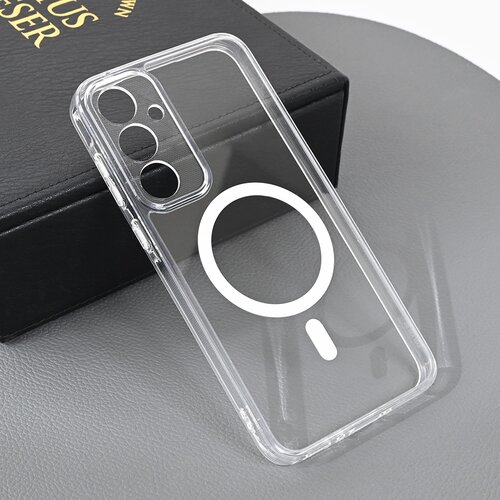 torbica Magsafe za Samsung A556B Galaxy A55 5G transparent Slike