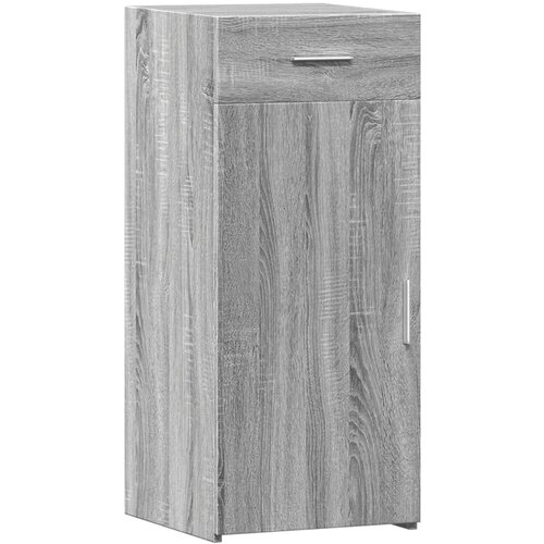 Maison Chic Komoda - Predalnik siva sonoma 40x42,5x93 cm inženirski les, (21717632) Slike