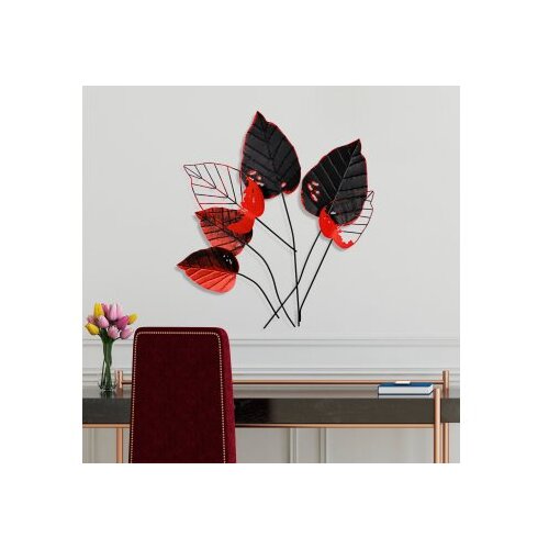 Wallity Zidna dekoracija List 1, 73x76x4cm, &amp;Scaron;arena Slike
