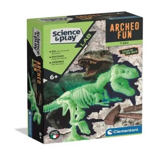 Clementoni science and play archeo fun t-rex ( CL75123 ) Slike