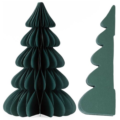  CA1504 BOŽIĆNI PAPIRNATI UKRASI &amp;quot;BOŽIĆNO DRVCE&amp;quot; 30 CM Slike