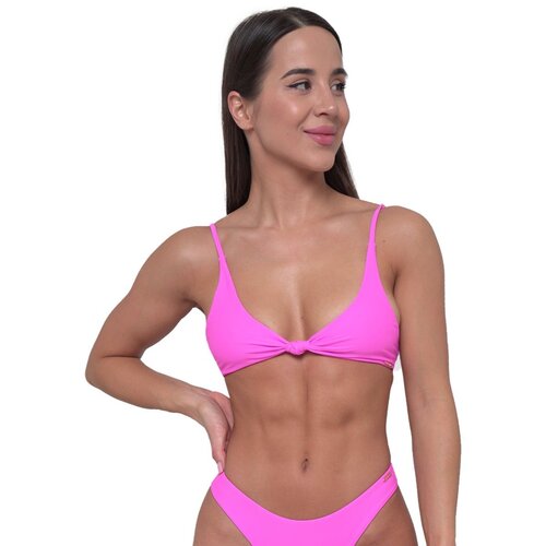 GymBeam Women&amp;lsquo;s Bikini Top CURACAO Pink Slike