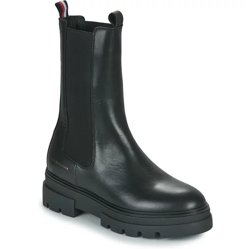 Tommy Hilfiger Monochromatic Chelsea Boot Crna