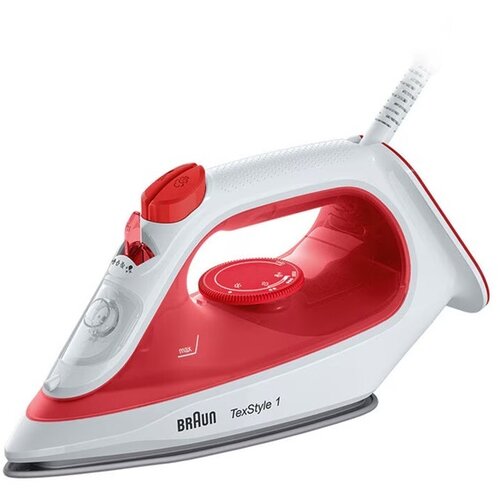 Braun pegla na paru SI 1019 TexStyle 1, crveno-bijela, 1900 W Cijene