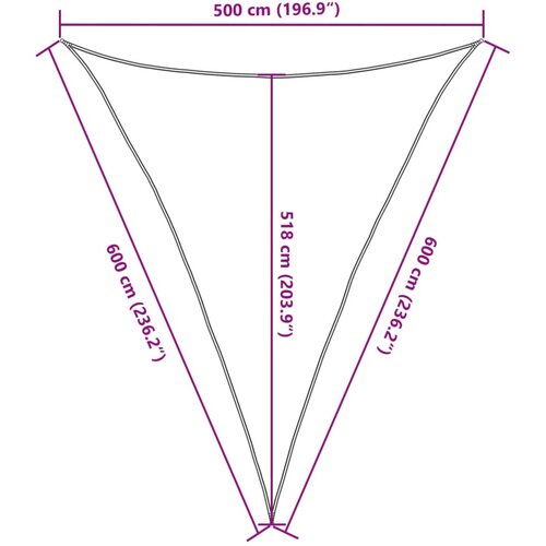  Jedro za za&amp;scaron;titu od sunca 160 g/m&amp;sup2; tamnozeleno 5 x 6 x 6 m HDPE Slike