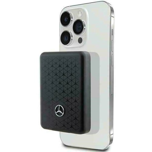 Mercedes-Benz POWERBANK MERCEDES STARS VZOREC ZA MAGSAFE 5W 3000MAH ČRNA ZA TELEFONE, (22006873) Cene
