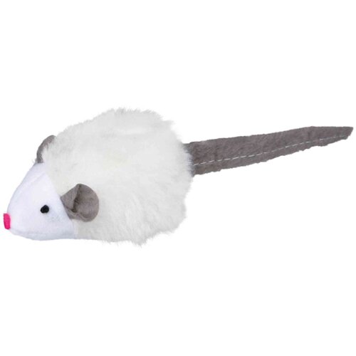 Trixie Igračka za mačke Squeaky mi&scaron; sa zvukom, Beli Cene