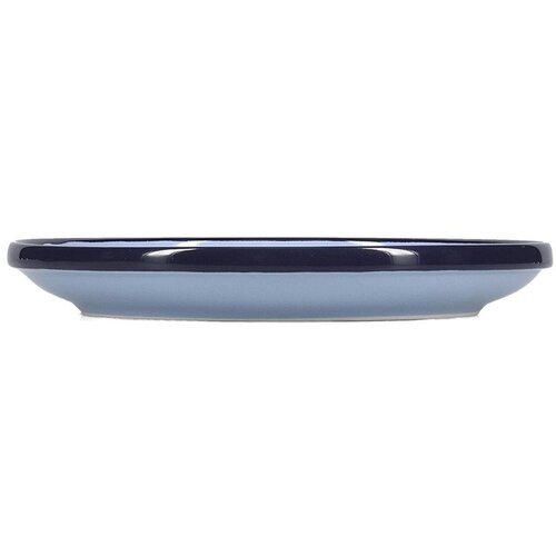 ONA Plavi desertni tanjur od kamenine &amp;oslash; 18 cm Duo &amp;ndash; Slike