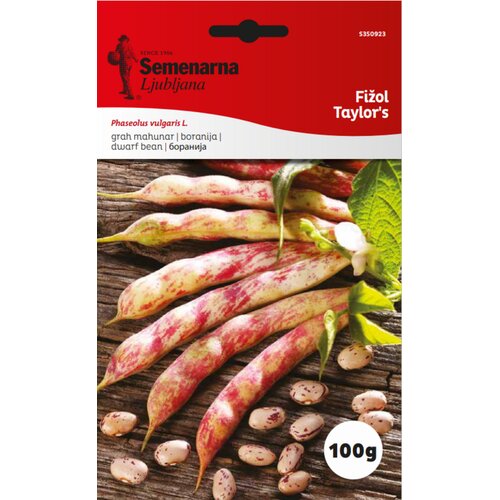 Semenarna Ljubljana Fižol "Taylor's" - 100 g Cene