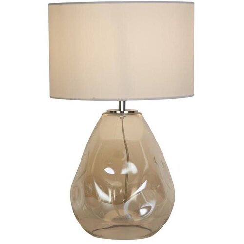 Searchlight EU65420CP - Stona lampa DEVON 1xE27/60W/230V siva/zadimljena Cene