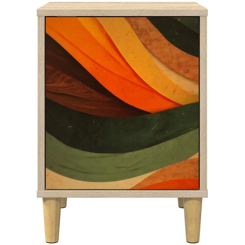  Noćni ormar BONN Hrast sonoma 36 x 33 x 50 cm Konstruirano drvo Slike