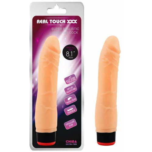 Chisa Novelties 2019 Vibracijski Penis Chisa Real Touch Xxx 8,1