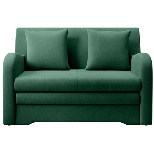 ELTAP Zelena baršunasti sklopiva sofa 130 cm Ario – Cene