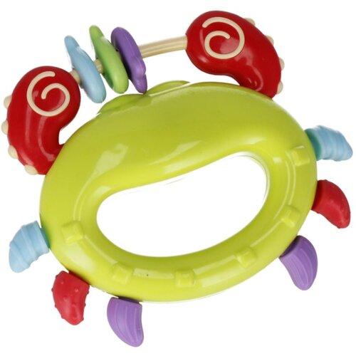BamBam Rattle ropotuljica 3m+ Crab 1 kos Cene
