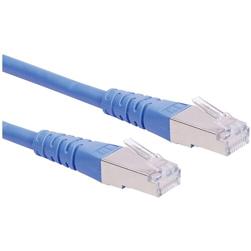 Roline 21.15.1344 RJ45 omrežni kabel\, patch kabel cat 6 s/ftp 2.00 m modra 1 kos, (20420136) Cene