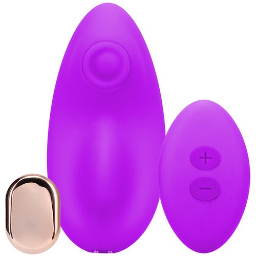 Doc Johnson Magnetic Panty Vibe with Remote Purple Slike