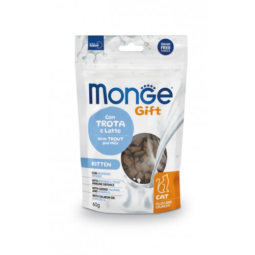 Monge cat kitten trout and milk 60g Cene