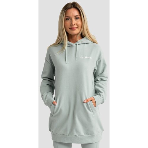 GymBeam Ženska dukserica Limitless Longline Eucalypt Cijene