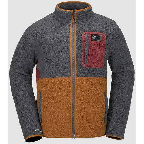Volcom Fleecer Full Jopa s kapuco charcoal Cene